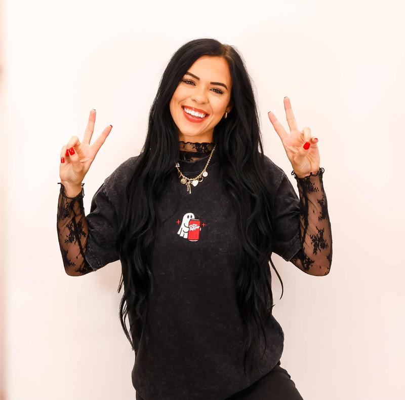 Embroidered Spooky Drink Shirt